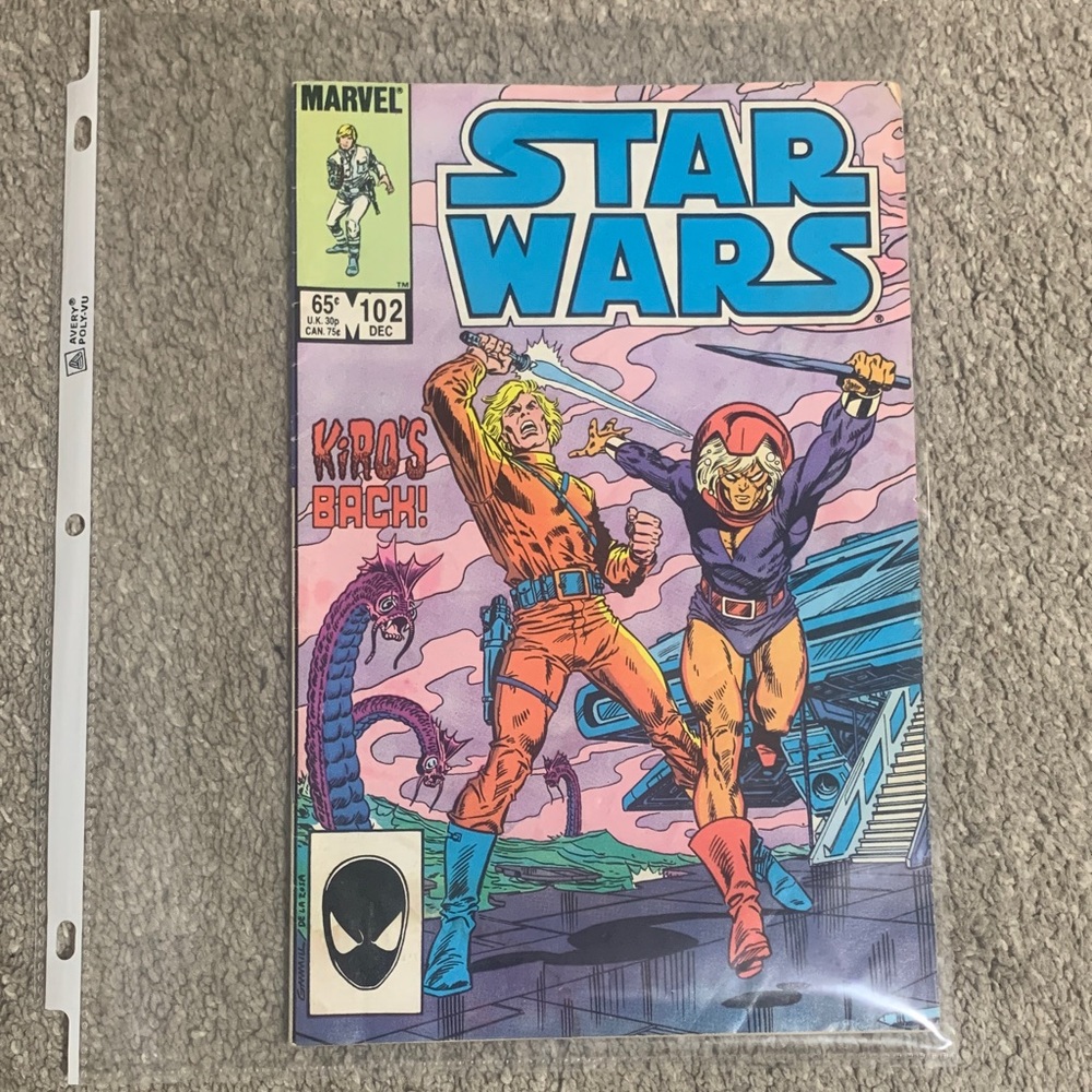 Marvel Star Wars Comic with Vibrant Cover Art